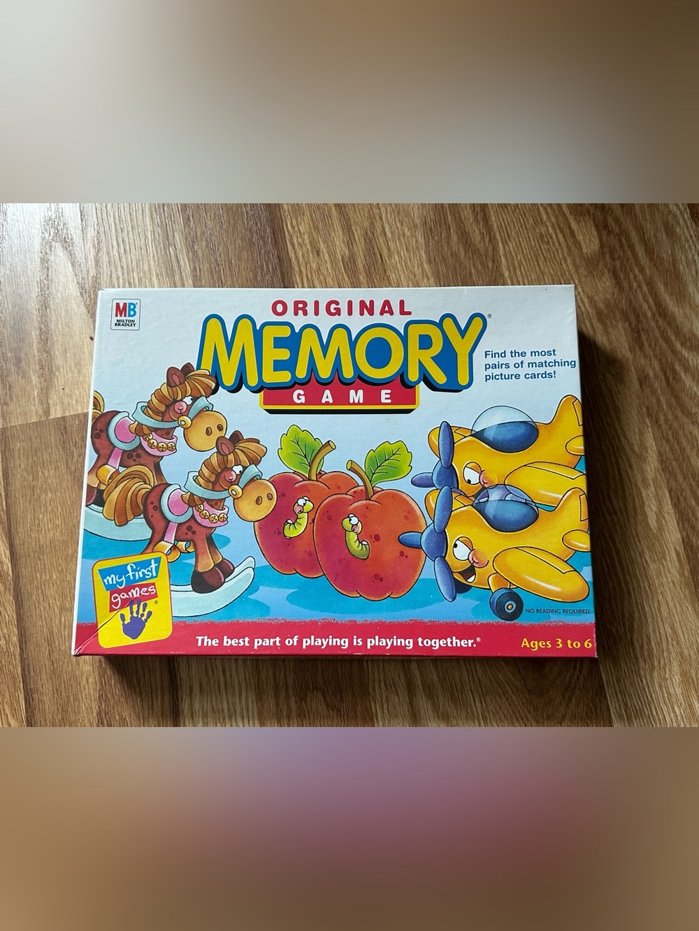 2001 Original Memory Game - Kids Matching Game